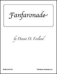 Fanfaronade Concert Band sheet music cover Thumbnail